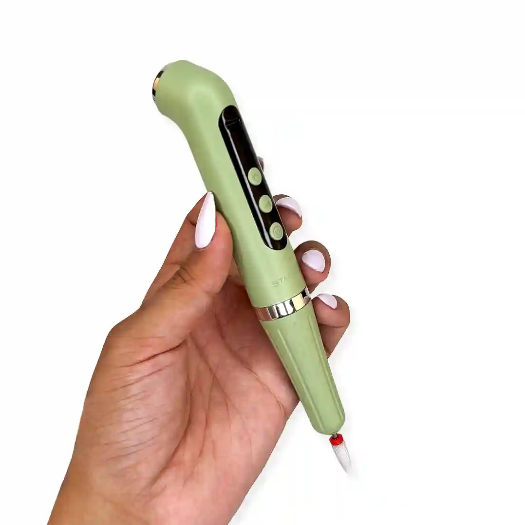 LumiFile Mint Nail Drill & UV Lamp – Bezdrátová bruska a UV lampa 2v1